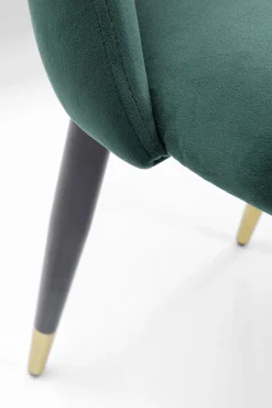 Fashion KARE Design Krzesło Iris Velvet 49x84 cm zielone - KARE