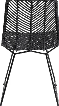 Fashion KARE Design Krzesło Ko Lanta 45x86 cm czarne - KARE