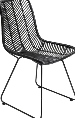 Fashion KARE Design Krzesło Ko Lanta 45x86 cm czarne - KARE