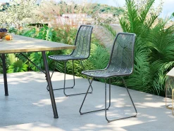 Fashion KARE Design Krzesło Ko Lanta 45x86 cm czarne - KARE