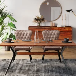 New KARE Design Krzesło Marshall Velvet 57x89 cm szare - KARE