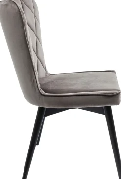 New KARE Design Krzesło Marshall Velvet 57x89 cm szare - KARE