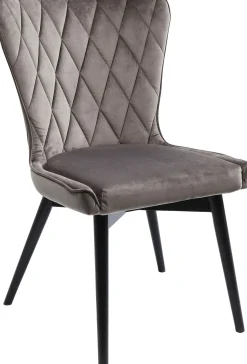 New KARE Design Krzesło Marshall Velvet 57x89 cm szare - KARE