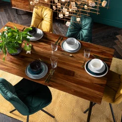 Hot KARE Design Krzesło Mila 51x88 cm żółte - KARE