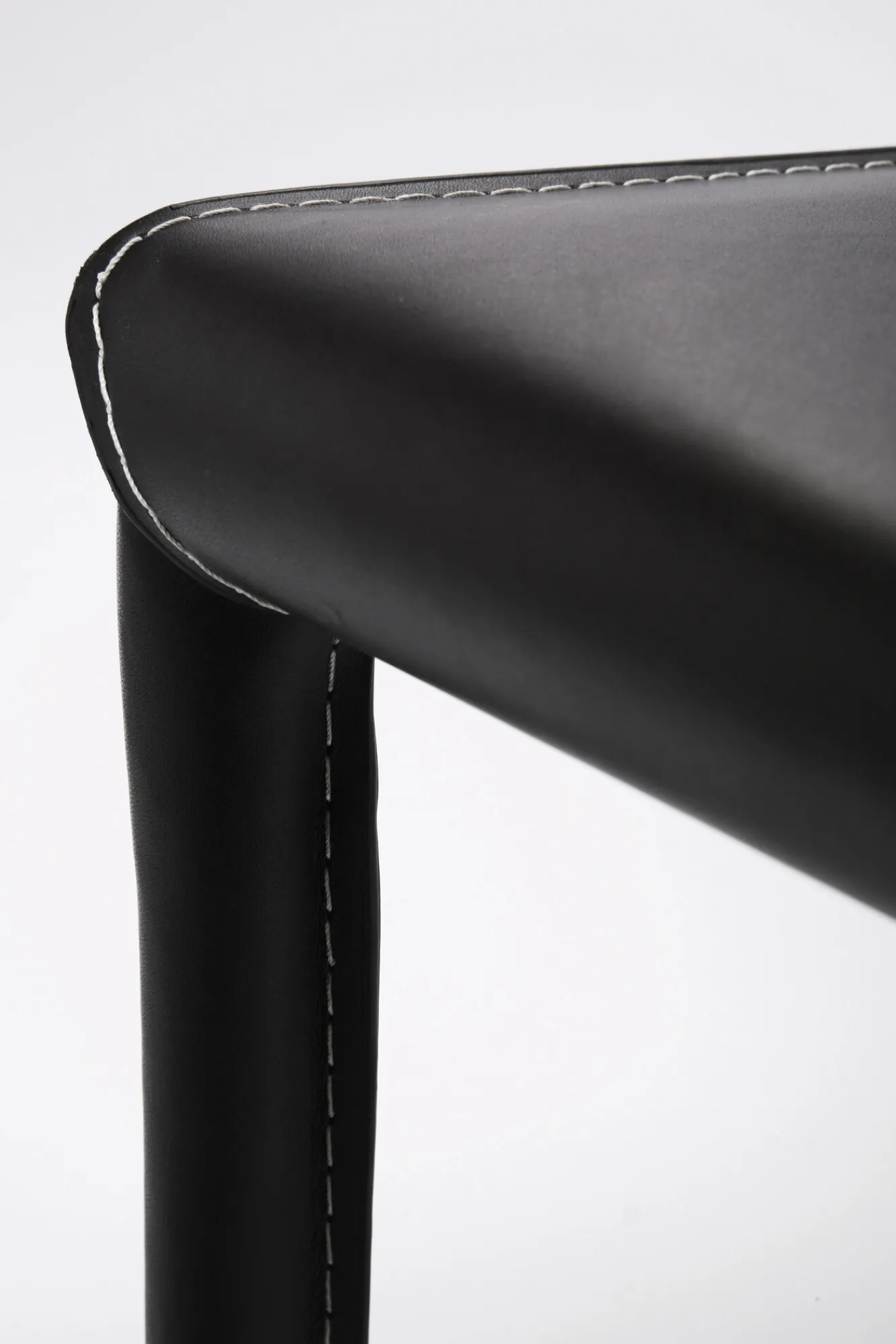 Discount KARE Design Krzesło Milano 47x91 cm brązowe skóra mielona - KARE