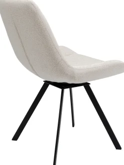 Sale KARE Design Krzesło obrotowe Baron 57x88 cm kremowe - KARE