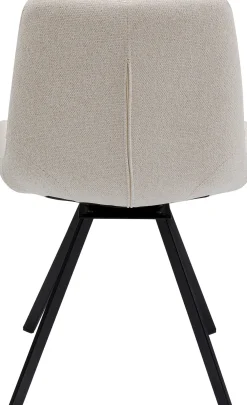 Sale KARE Design Krzesło obrotowe Baron 57x88 cm kremowe - KARE