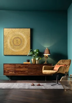 Online KARE Design Krzesło obrotowe Bristol 83x79 cm żółte - KARE