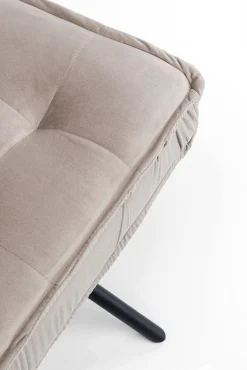 Hot KARE Design Krzesło obrotowe Chelsea 50x91 cm szare - KARE