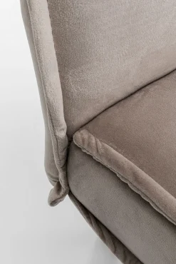 Hot KARE Design Krzesło obrotowe Chelsea 50x91 cm szare - KARE