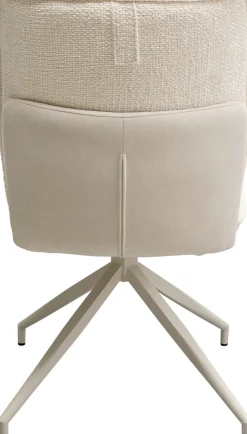 Best KARE Design Krzesło obrotowe Hilla w kolorze białym - KARE