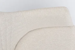 Best KARE Design Krzesło obrotowe z podłokietnikami Coco 53x84 cm kremowe - KARE