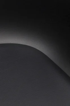 Clearance KARE Design Krzesło obrotowe z podłokietnikami Bel Air 58x78 cm czarne ekoskóra - KARE