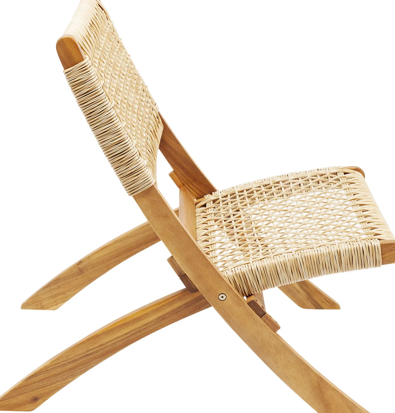 Online KARE Design Krzesło ogrodowe Copacabana 78x73 cm naturalne - KARE