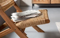 Online KARE Design Krzesło ogrodowe Copacabana 78x73 cm naturalne - KARE