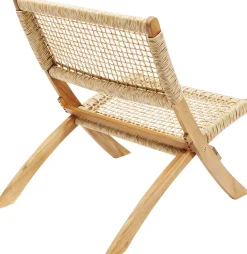 Online KARE Design Krzesło ogrodowe Copacabana 78x73 cm naturalne - KARE