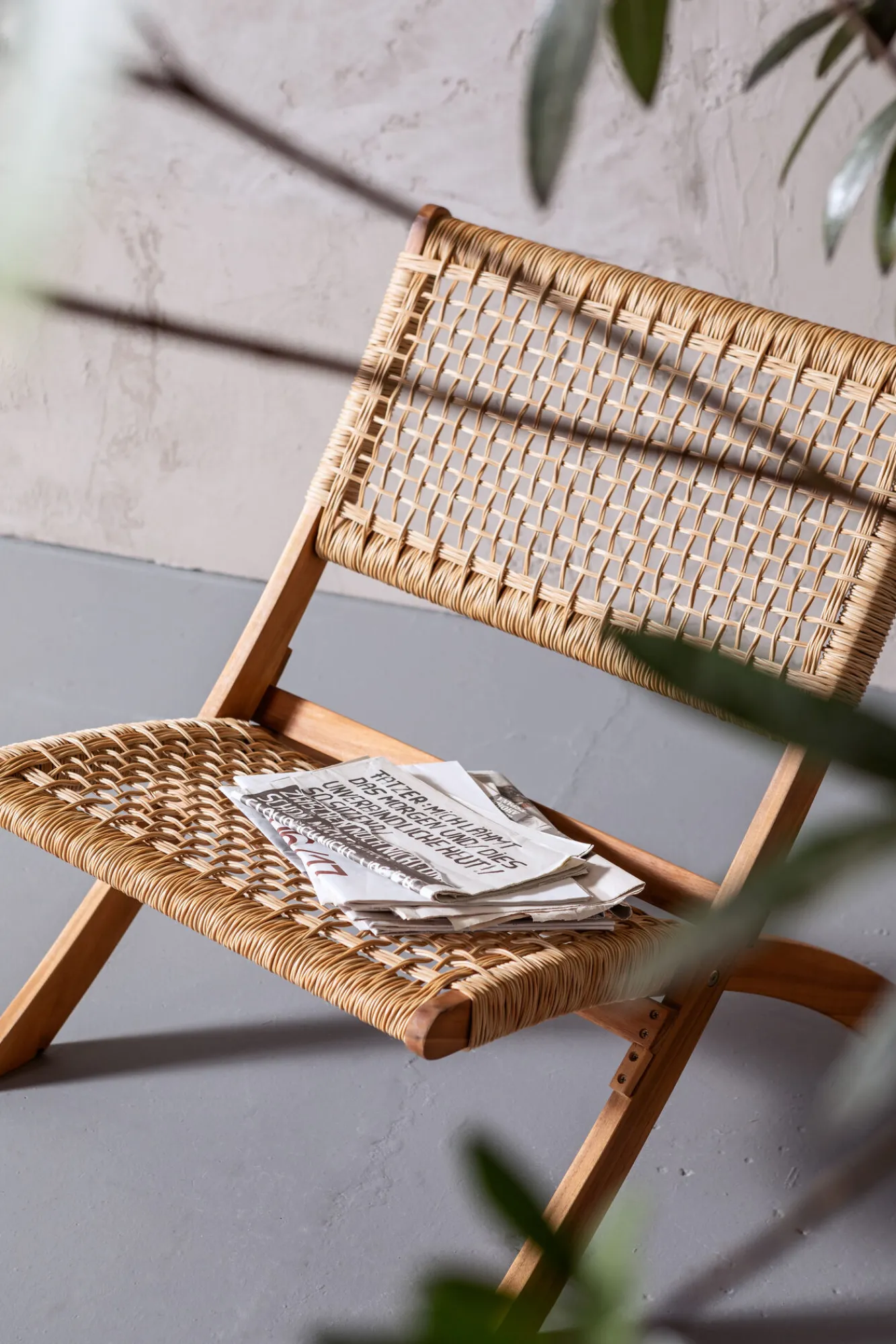 Online KARE Design Krzesło ogrodowe Copacabana 78x73 cm naturalne - KARE