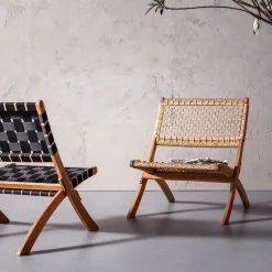 Outlet KARE Design Krzesło ogrodowe Ipanema 78x73 cm czarne - KARE