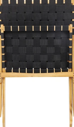 Outlet KARE Design Krzesło ogrodowe Ipanema 78x73 cm czarne - KARE