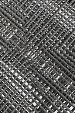 Clearance KARE Design Krzesło ogrodowe z podłokietnikami szare nogi czarne 57x77 cm - KARE