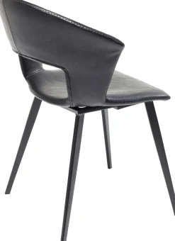 Discount KARE Design Krzesło Reunion 57x77 cm czarne - KARE