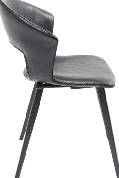 Discount KARE Design Krzesło Reunion 57x77 cm czarne - KARE