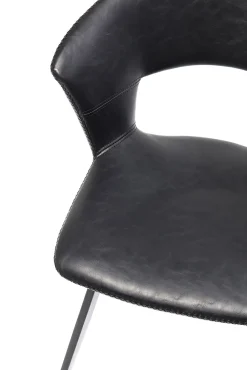 Discount KARE Design Krzesło Reunion 57x77 cm czarne - KARE