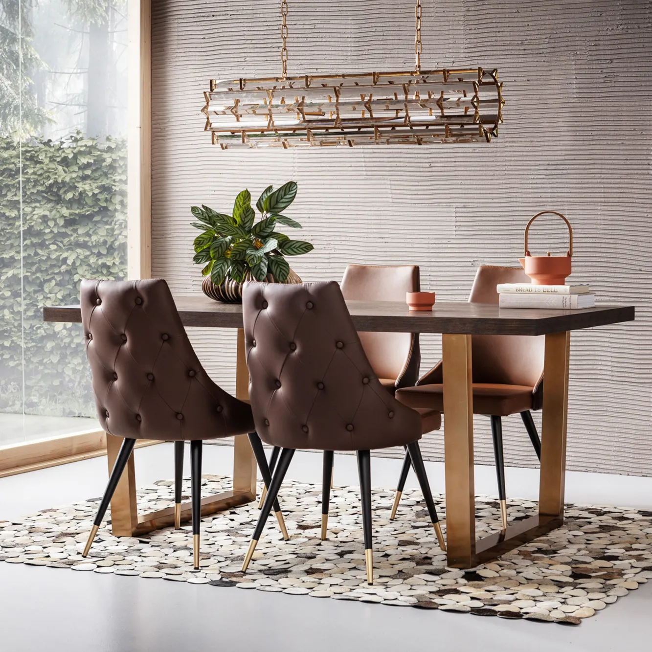 Online KARE Design Krzesło Urban Desire 52x90 cm brązowe - KARE