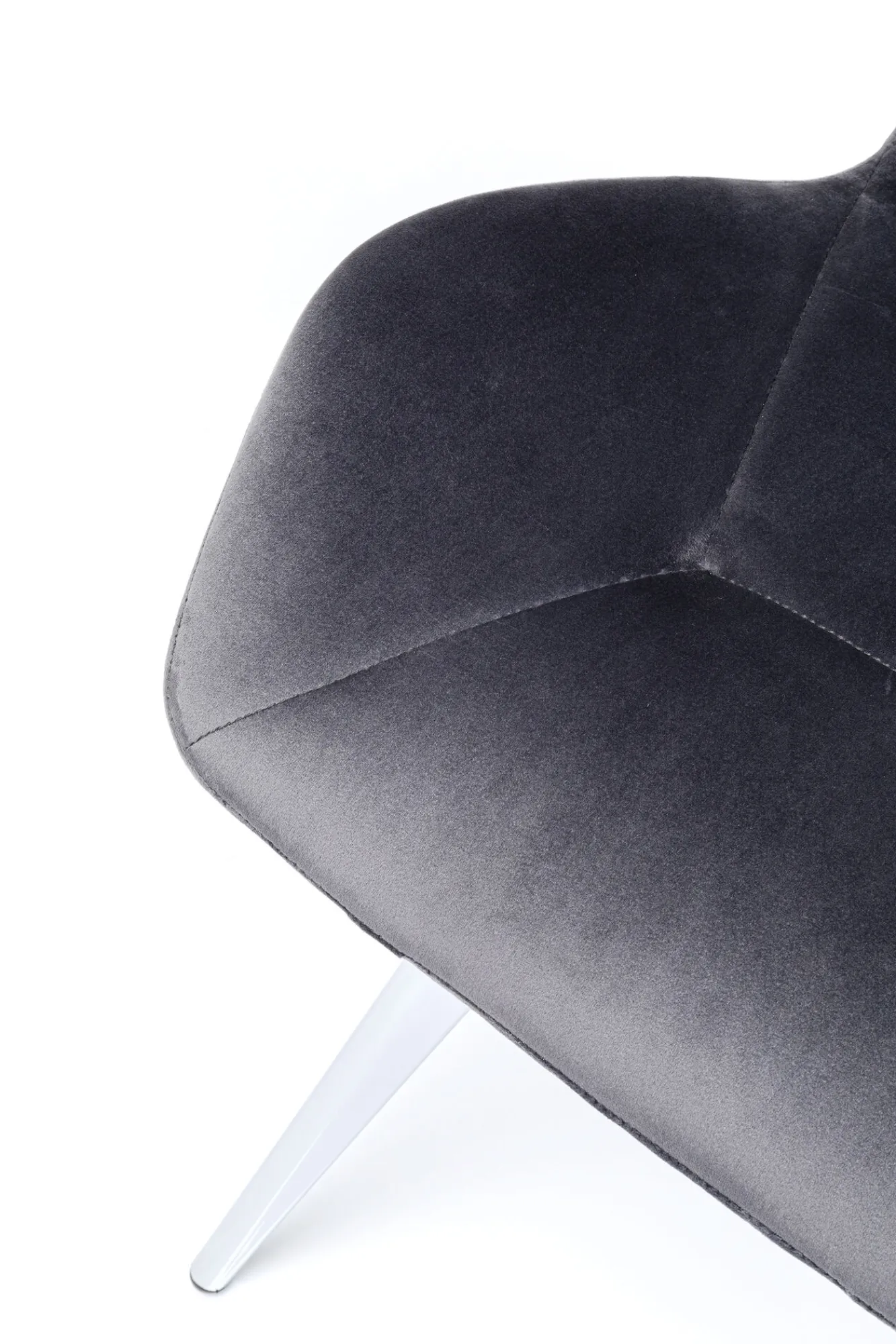 Discount KARE Design Krzesło Viva Chrome 52x82 cm szare - KARE