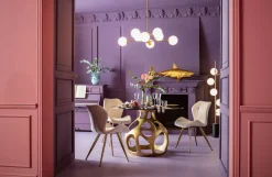 Hot KARE Design Krzesło Viva 50x82 cm kremowe - nogi złote - KARE