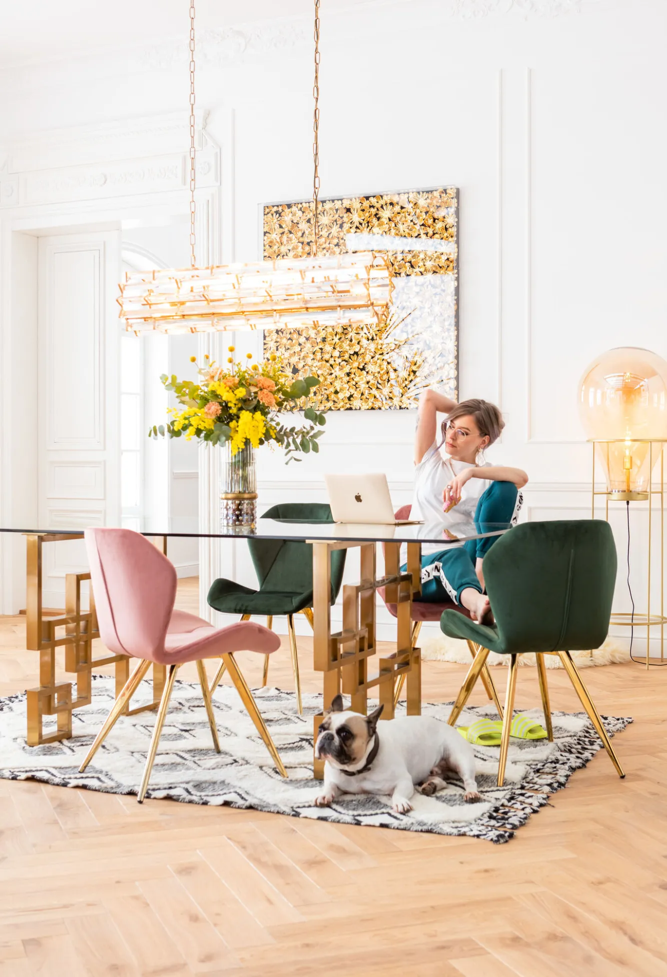 Best KARE Design Krzesło Viva 52x82 cm zielone - KARE