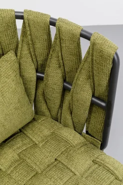 Best KARE Design Krzesło w kolorze ciemnozielonym rama czarna stalowa 55x75 cm - KARE