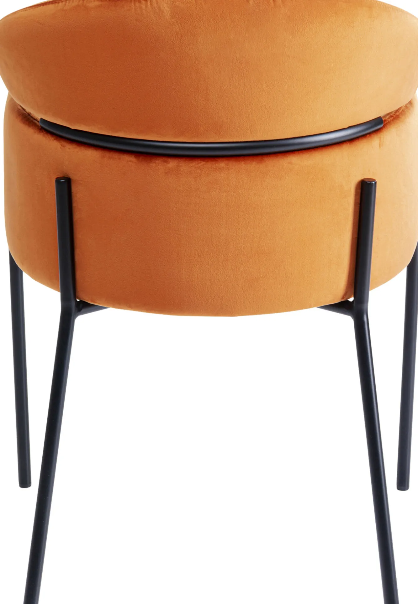 Hot KARE Design Krzesło z podłokietnikami Alexia 61x78 cm pomarańczowe - KARE