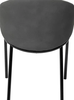 Best KARE Design Krzesło z podłokietnikami Boulevard 57x79 cm szare - KARE