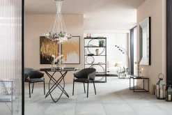 Best KARE Design Krzesło z podłokietnikami Boulevard 57x79 cm szare - KARE