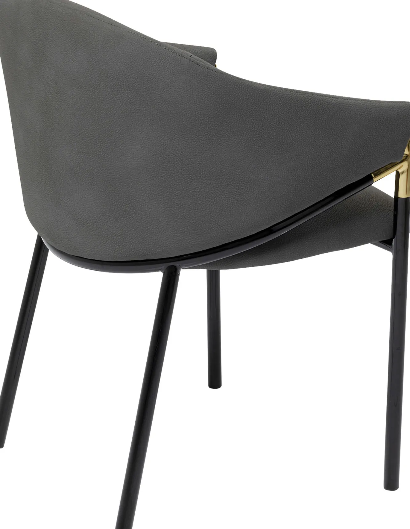 Best KARE Design Krzesło z podłokietnikami Boulevard 57x79 cm szare - KARE