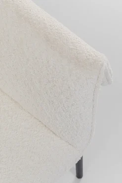 Discount KARE Design Krzesło z podłokietnikami Bess 70x85 cm kremowe - KARE