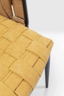 Fashion KARE Design Krzesło z podłokietnikami Cheerio 55x75 cm żółte - KARE