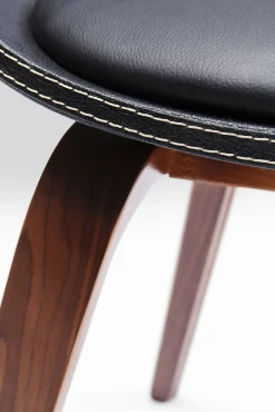 Online KARE Design Krzesło z podłokietnikami Costa 52x71 cm czarne ekoskóra - KARE