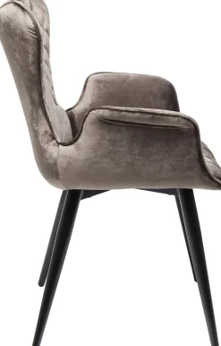 New KARE Design Krzesło z podłokietnikami Dream 63x88 cm brązowe - KARE