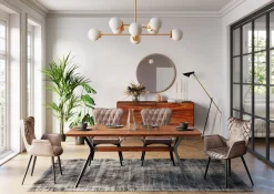 New KARE Design Krzesło z podłokietnikami Dream 63x88 cm brązowe - KARE