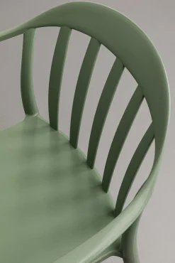 Online KARE Design Krzesło z podłokietnikami Flores Grey Green - KARE