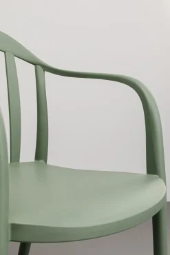 Online KARE Design Krzesło z podłokietnikami Flores Grey Green - KARE