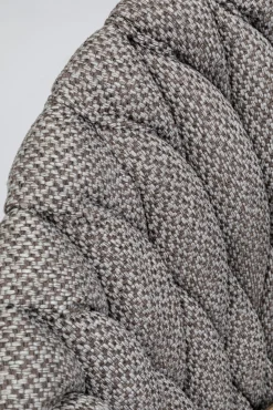 Outlet KARE Design Krzesło z podłokietnikami Knot 68x79 cm brązowe - KARE