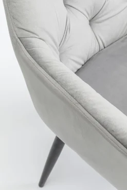 Best KARE Design Krzesło z podłokietnikami Kira 58x82 cm szare - KARE