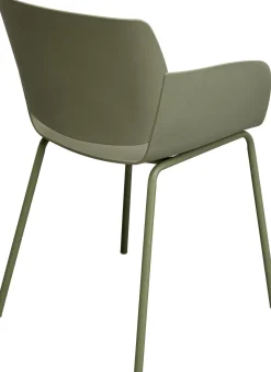 Fashion KARE Design Krzesło z podłokietnikami Madeira zielone - KARE