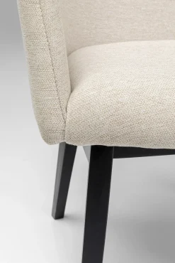 New KARE Design Krzesło z podłokietnikami Modino 57x82 cm kremowe - KARE