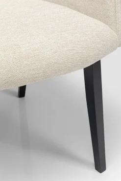 New KARE Design Krzesło z podłokietnikami Modino 57x82 cm kremowe - KARE