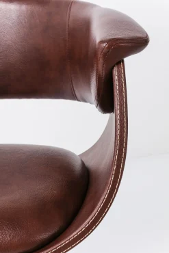 Best KARE Design Krzesło z podłokietnikami Monaco 58x72 cm brązowe - KARE