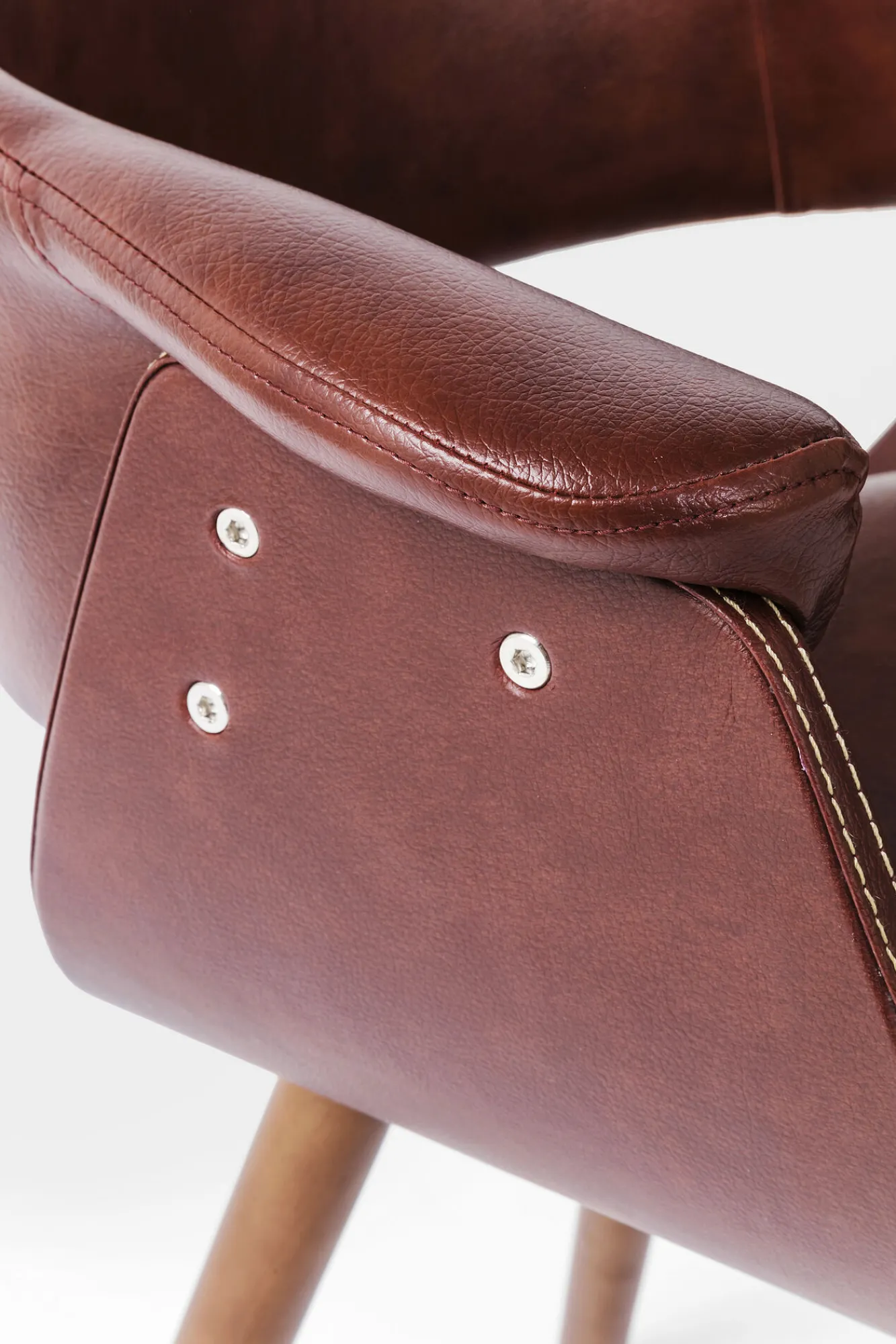 Best KARE Design Krzesło z podłokietnikami Monaco 58x72 cm brązowe - KARE